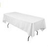 72"x120" Table Cover White (Fits 8FT or 6FT Rectangular Tables)